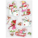 Craft Consortium Clear Stamps An Apple A Day - Girl