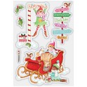 Craft Consortium Clear Stamps An Apple A Day - Girl