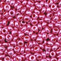Rocailles 2,6mm metallic pink