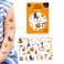 Kindertattoos Fantasie und Entdecker