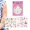 Kindertattoos Fantasie und Entdecker