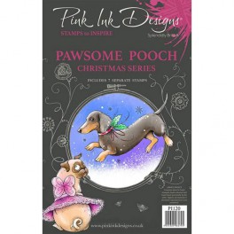 Pink Ink Designs Clear Stamp "Acorn Fairy"