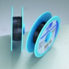 Perlonfaden schwarz 0,4mm