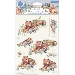 CraftEmotions Decoupage Bogen Odey & Friends 1