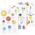 Kindertattoos Fantasie und Entdecker