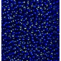 Rocailles 3,5mm mit Silbereinzug marine