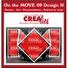 Crealies Create A Box no. 2 sechsseitige Box
