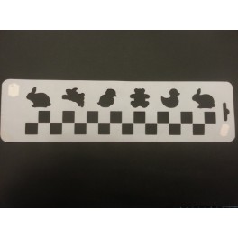 Schablonierschablone "Accent Squares"