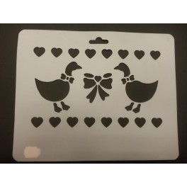 Schablonierschablone "Accent Squares"