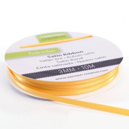 Vaessen Creative • Satinband 3mm Weiß