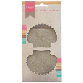 Metallic Flakes apple green