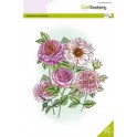 Motivstempelset "Mohnblumen, Schmetterlinge"