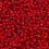 Rocailles 2,6mm mit Silbereinzug rot