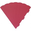 Schultütenrohling 3D Welle rosa 