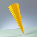 Schultütenrohling 3D Welle rosa 