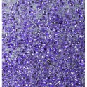 Rocailles 2,6mm mit Silbereinzug violett