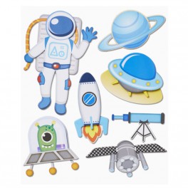 Schultüten 3D Sticker XXL Füchse