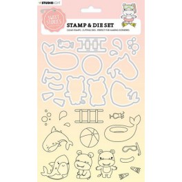 Stempel Clear Summer at the Beach 104
