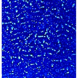 Rocailles 2,6mm mit Silbereinzug blau
