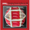 Crealies Create A Box no. 2 sechsseitige Box