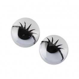 Wackelaugen oval 7mm