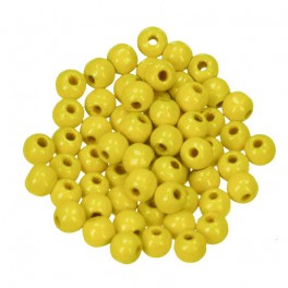 Holzperlen 6mm natur