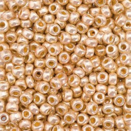 Rocailles 2,6mm metallic altgold