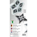 Origami Papier DUO gold/silber/mix 20x20cm
