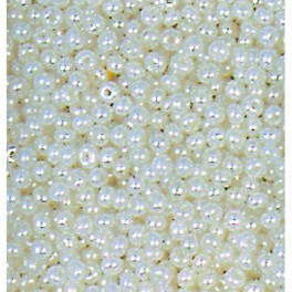 Rocailles 2,6mm opal weiß