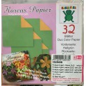 Floreus Origami Papier DUO 10x10cm orange/gelb