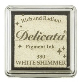 Delicata Stempelkissen White