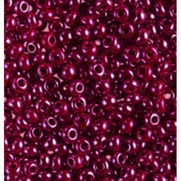 Rocailles 2,6mm opal weinrot