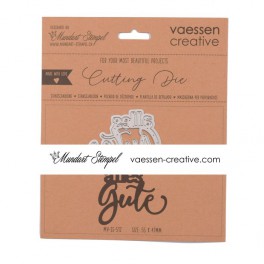 Vaessen Creative • Embossing folder von Herzen mit Herzen