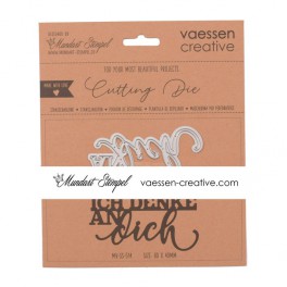 Vaessen Creative • Embossing folder von Herzen mit Herzen