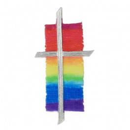 Wachsdekor Taufkreuz