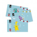 Kindertattoos Fantasie und Entdecker