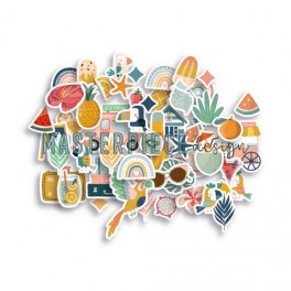 Piatek13 - Clear stamp set The Four Seasons - Summer