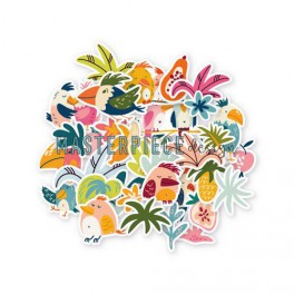 Piatek13 - Clear stamp set The Four Seasons - Summer