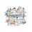 Piatek13 - Clear stamp set The Four Seasons - Summer