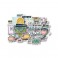 Piatek13 - Clear stamp set The Four Seasons - Summer