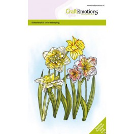 Motivstempelset "Mohnblumen, Schmetterlinge"