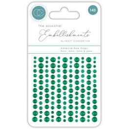 Craft Consortium Little Fawn & Friends Adhesive Enamel Dots 