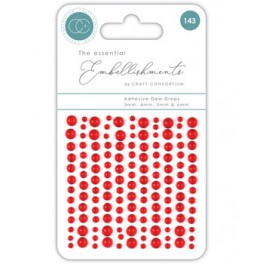 Craft Consortium Little Fawn & Friends Adhesive Enamel Dots 