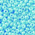 Rocailles 2,6mm opal babyblau