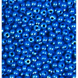 Rocailles 2,6mm opal azurblau