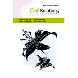 Motivstempelset "Mohnblumen, Schmetterlinge"