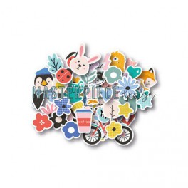 Piatek13 - Clear stamp set The Four Seasons - Summer