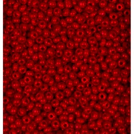 Rocailles 3,5mm opak dunkelrot