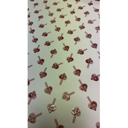 Vivi Garde Designpapier Herzen rot