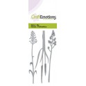 Schneideschablone "Gras,Kaninchen,Hasen"